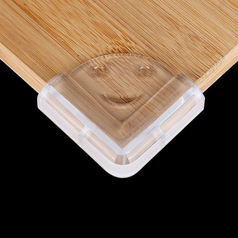 Smile Face Soft Clear PVC Corner Guards Baby Care Child Kids Table Desk  Corner Protector W9694 From Xi2015, $0.27